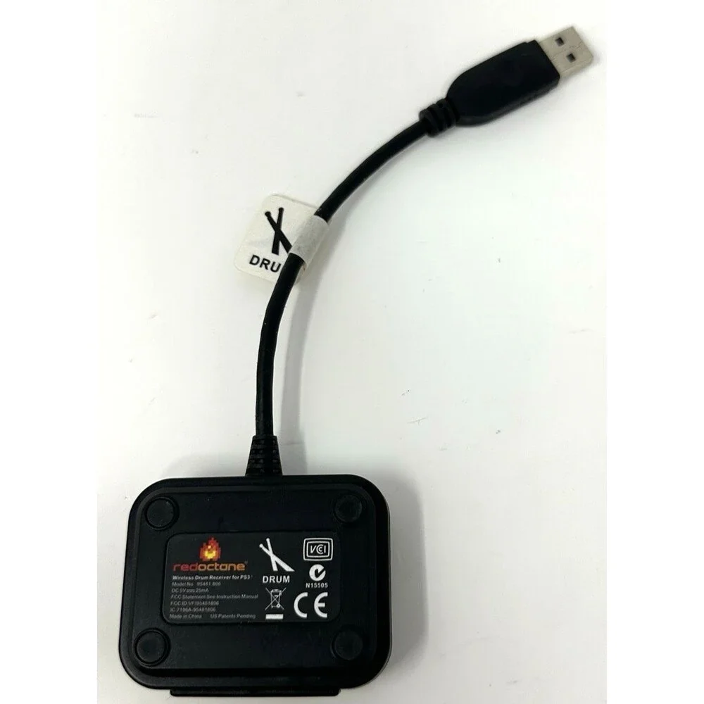 Red Octane PS3 Guitar Hero Wireless Drum Receiver Dongle Model 95481806